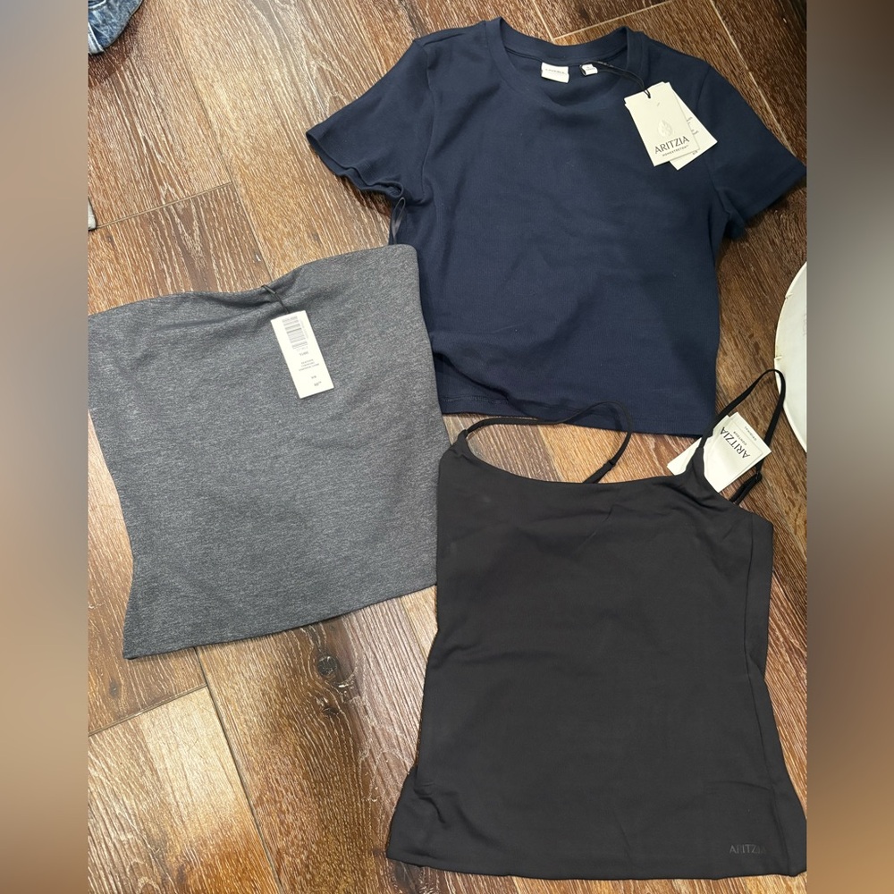 Aritzia bundle of classic teas that will go with everything